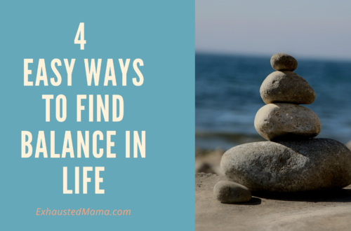 4 Easy Ways to Find Balance in Life